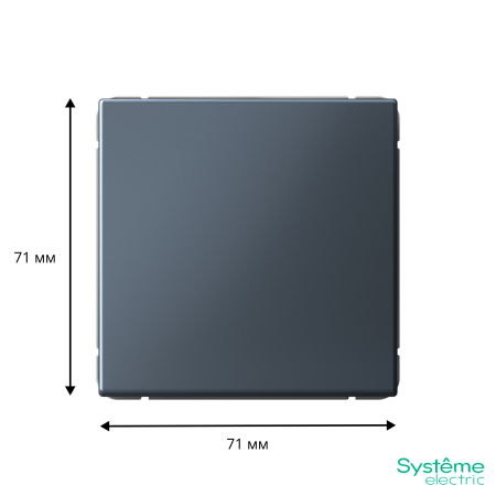 GAL000711 Systeme Electric Schneider Electric ArtGallery цвет грифель