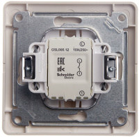 GSL000912 Systeme Electric Schneider Glossa молочный