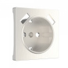 Розетка 220в с usb 2 порта тип А 2100 mA перламутровая рифленая Werkel W1171501 + W1179513