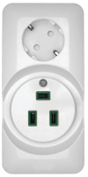 RA32-211R-B Systeme Electric Schneider Blanca накладной монтаж цвет белый