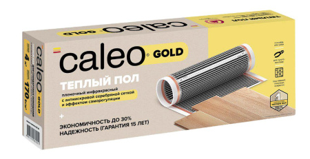 Пленочный теплый пол инфракрасный Caleo Gold 170 Вт/м², 230 Вт/м²