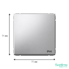 GAL440361 Systeme Electric Schneider Electric ArtGallery цвет алюминий