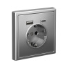 GAL000932 Systeme Electric Schneider Electric ArtGallery цвет сталь