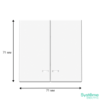 GAL000153 Systeme Electric Schneider Electric ArtGallery цвет белый