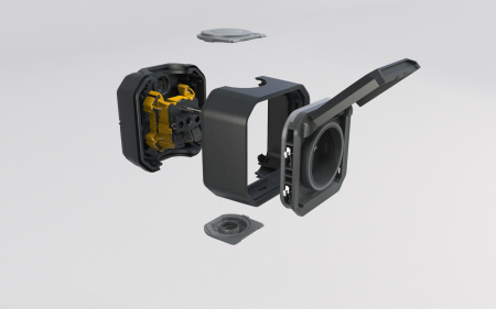 069601L Legrand Legrand Plexo IP55 цвет антрацит