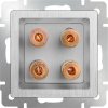 W1185009 Werkel Werkel механизмы серебряные рифленые