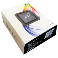 Программируемый терморегулятор с сенсорным дисплеем IQ Watt SMART HEAT WHITE 00408