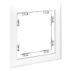Рамка стеклянная на 1 пост Voltum S70 стекло/пластик белая матовая (VLS110102)