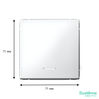GAL000113 Systeme Electric Schneider Electric ArtGallery цвет белый