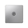TV Розетка оконечная 1DB Systeme Electric ArtGallery, алюминий GAL000391