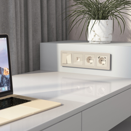 W1181043 Werkel Werkel механизмы акрил айвори