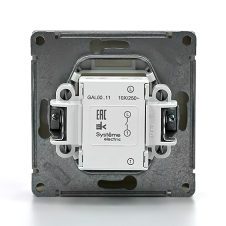 GAL000511 Systeme Electric Schneider Electric ArtGallery цвет шампань