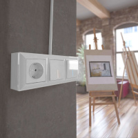 W8000001 Werkel Коробка для накладного монтажа