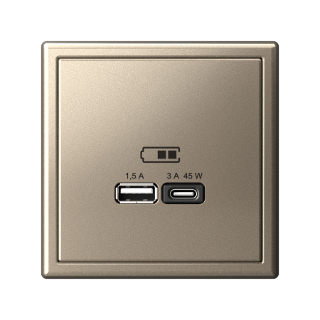 GAL000529 Systeme Electric Schneider Electric ArtGallery цвет шампань