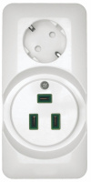 RA32-211R-B Systeme Electric Schneider Blanca накладной монтаж цвет белый