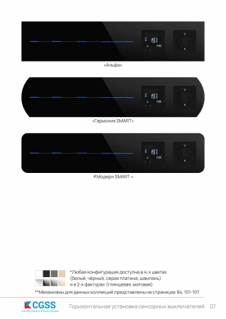 UNION-L3РK CGSS Механизмы CGSS