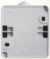 BA10-045C Systeme Electric Schneider Etude цвет серый