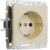 Розетка с заземлением Werkel акрил айвори винтовая клемма (W1171043)