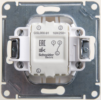 GSL000661 Systeme Electric Schneider Glossa перламутр