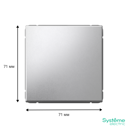 GAL000371 Systeme Electric Schneider Electric ArtGallery цвет алюминий