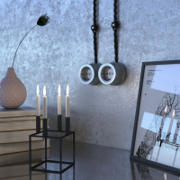 W5771022 Werkel Werkel Retro цвет матовый хром