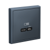 GAL000727 Systeme Electric Schneider Electric ArtGallery цвет грифель
