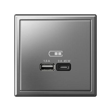 GAL000929 Systeme Electric Schneider Electric ArtGallery цвет сталь