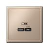 GAL001227 Systeme Electric Schneider Electric ArtGallery цвет песочный