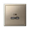 GAL000527 Systeme Electric Schneider Electric ArtGallery цвет шампань