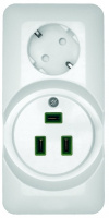 RA32-211R-B Systeme Electric Schneider Blanca накладной монтаж цвет белый