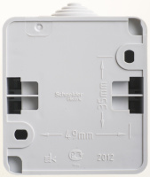 BA10-046C Systeme Electric Schneider Etude цвет серый