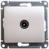 Розетка TV одиночная 1DB Systeme Electric Glossa, перламутр GSL000691
