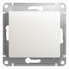 Переключатель 1-клавишный схема 6 10AX Systeme Electric Glossa, перламутр GSL000661