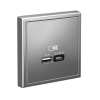 GAL000929 Systeme Electric Schneider Electric ArtGallery цвет сталь
