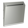 Накладка для выключателя карточного Voltum S70 пластик сталь Soft touch (VLS002605)