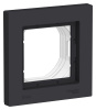 Рамка 1-постовая IP44, Systeme Electric AtlasDesign карбон ATN441001