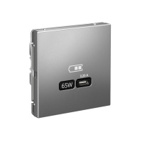 GAL000927 Systeme Electric Schneider Electric ArtGallery цвет сталь