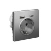 GAL000932 Systeme Electric Schneider Electric ArtGallery цвет сталь