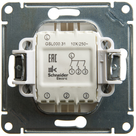 GSL000631 Systeme Electric Schneider Glossa перламутр