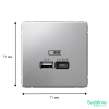GAL000329 Systeme Electric Schneider Electric ArtGallery цвет алюминий