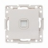 Розетка телефонная rj 11 белая EKF EYT01-034-10