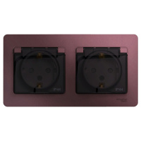GSL001147 Systeme Electric Schneider Glossa баклажановый