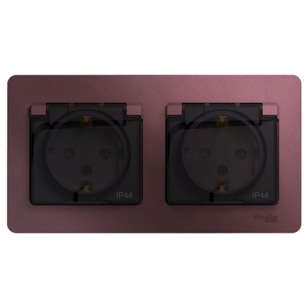 GSL001147 Systeme Electric Schneider Glossa баклажановый
