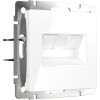Розетка двойная Ethernet RJ-45 белая Werkel Встраиваемые механизмы белые W1181101