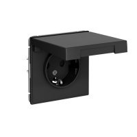 GAL001046 Systeme Electric Schneider Electric ArtGallery цвет карбон
