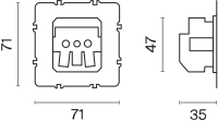 VLS0401M Voltum Voltum S70 цвет белый