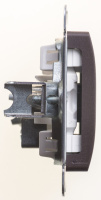 GSL000891 Systeme Electric Schneider Glossa шоколад