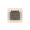 GSL000248S Systeme Electric Schneider Glossa бежевый