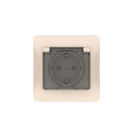 GSL000248S Systeme Electric Schneider Glossa бежевый