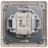 GSL001212 Systeme Electric Schneider Glossa платина